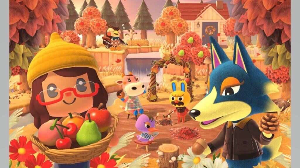Animal Crossing Fall Theme
