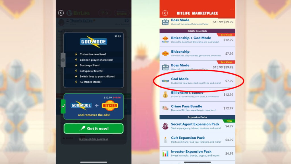 BitLife: How To Become King or Queen