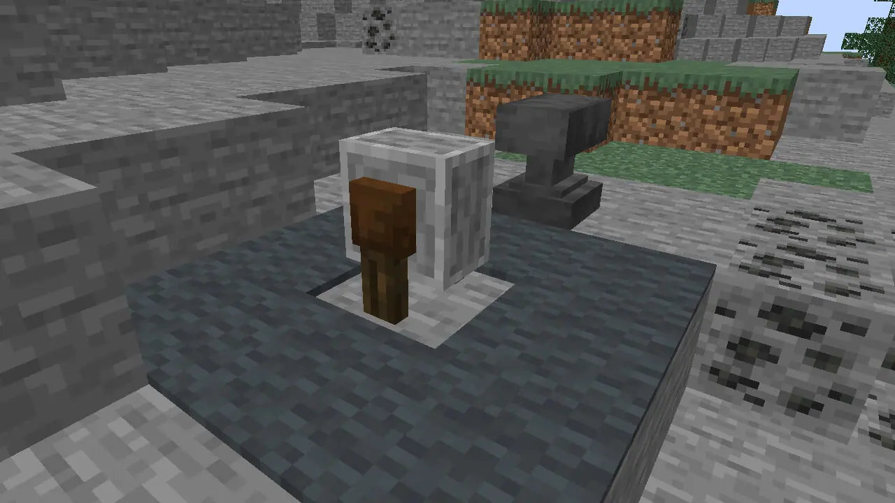 Minecraft: How to Make a Grindstone | The Nerd Stash