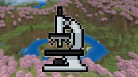 A microscope in Minecraft: Education Edition