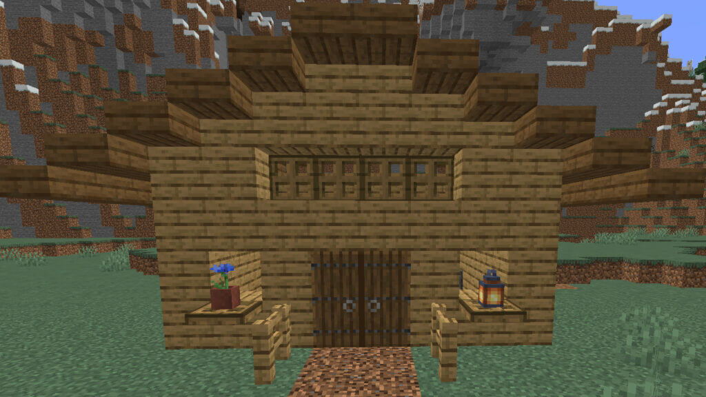 Minecraft Wood House
