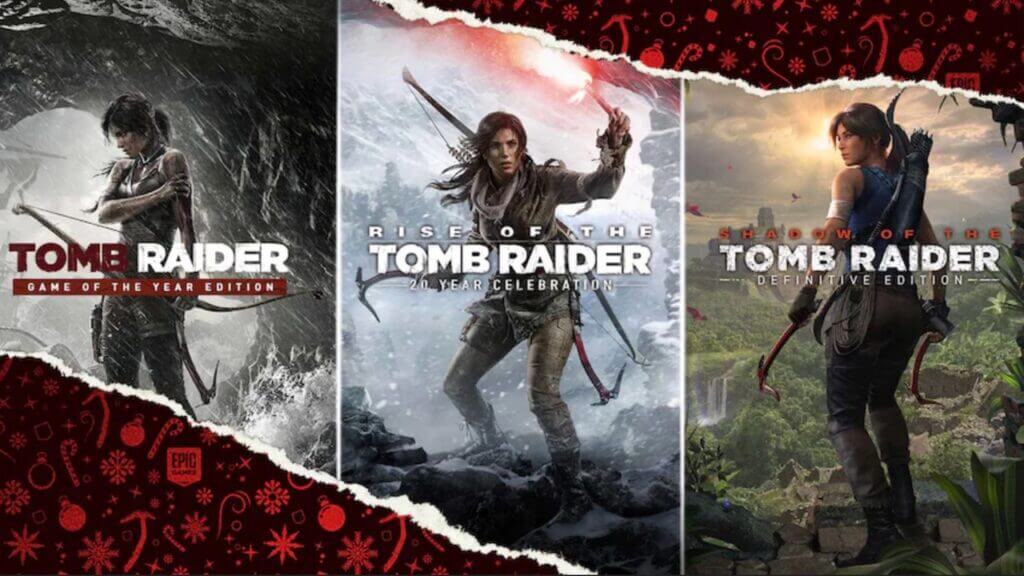 Tomb Raider Trilogy Free Epic Games Store