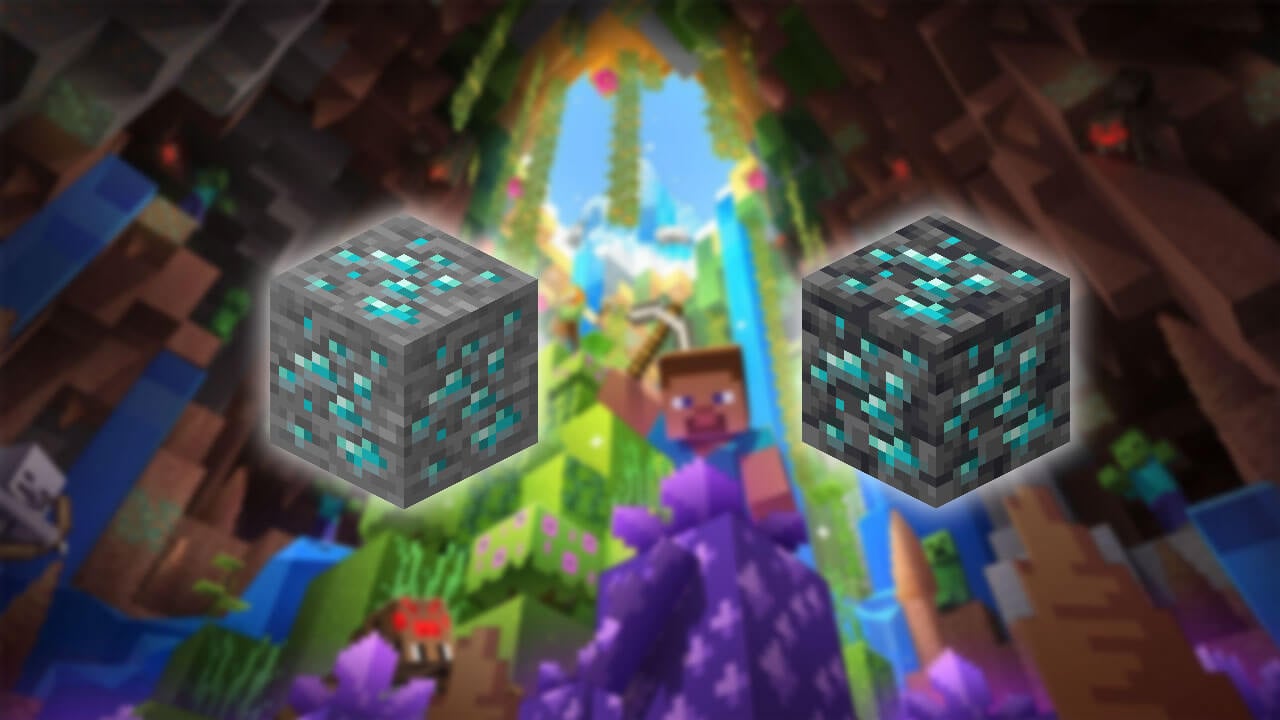 Minecraft 1.18: di mana untuk mencari berlian