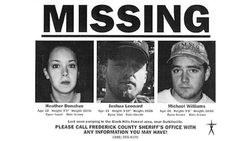 Faux missing poster featuring characters from Blair Witch Project, Best Marketing Campaigns