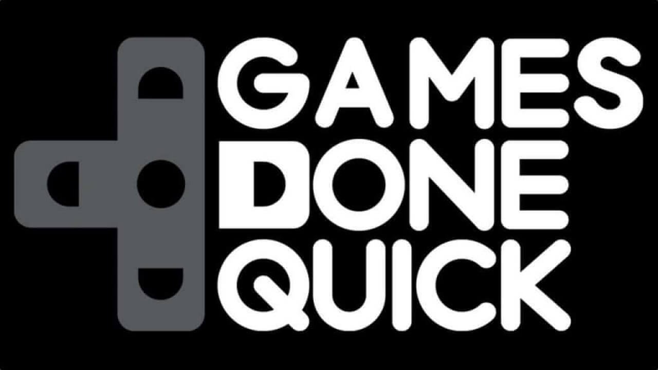 Awesome Games done quick logo, charity event