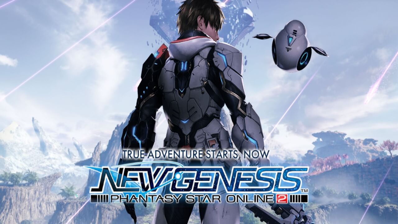 PSO2: NGS splash in front of character, Winter Trial Event, seasonal
