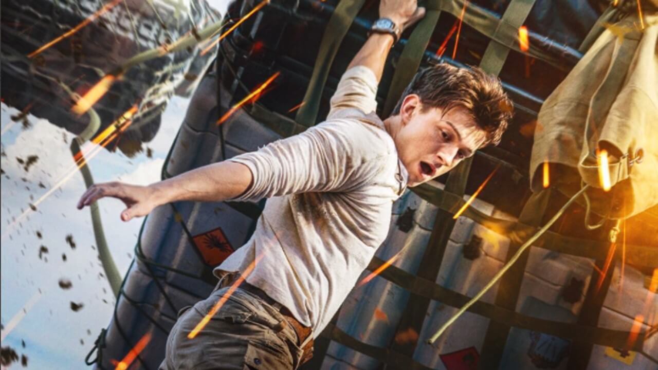Tom Holland in new Uncharted movie poster