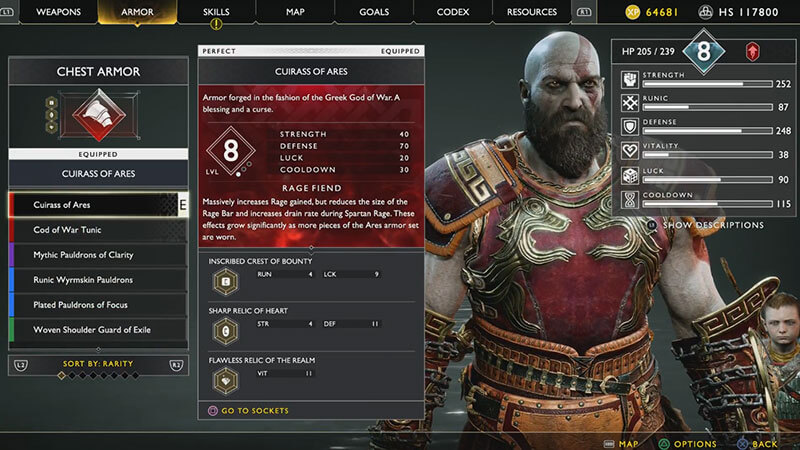 God of War - Spartan Rage Build: Brok's Set (Give Me God of War) 