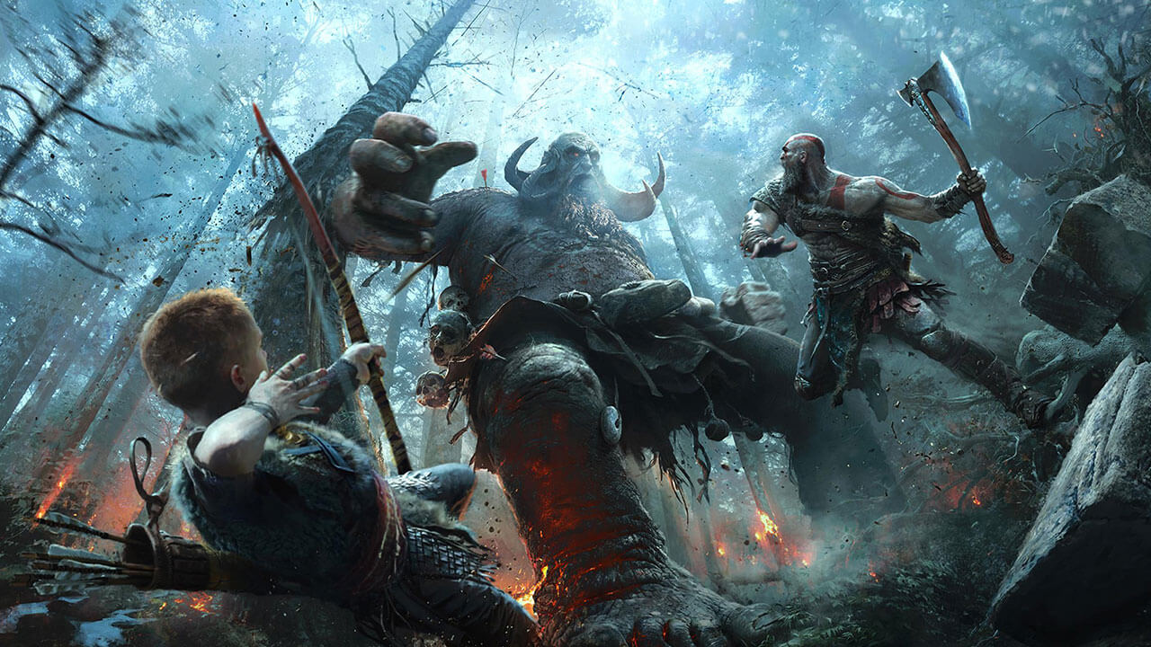 Massive God of War 4k Wallpaper Set (in game order, so more