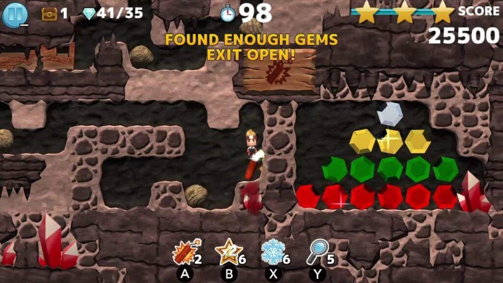 Boulder Dash Ultimate Collection action/puzzle game