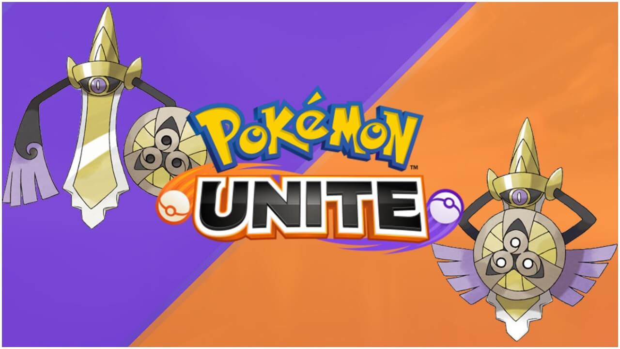 Aegislash Pokémon Unite Official Render