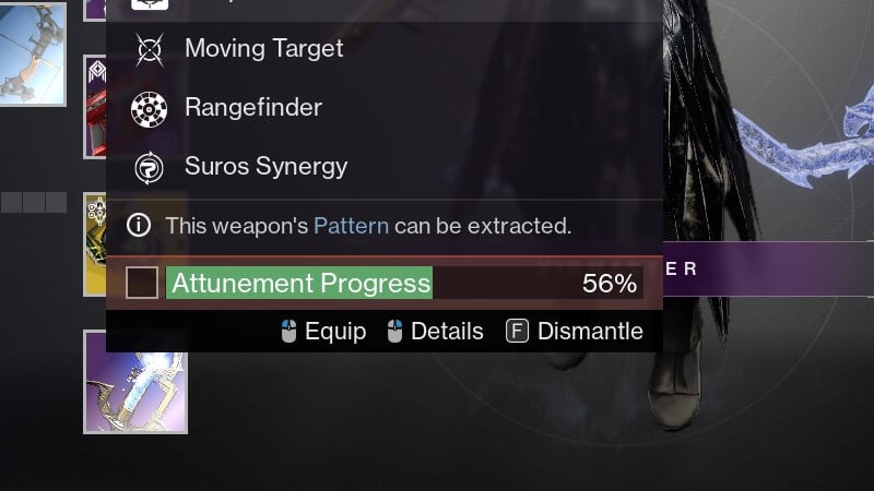 Destiny 2 Weapon Patterns