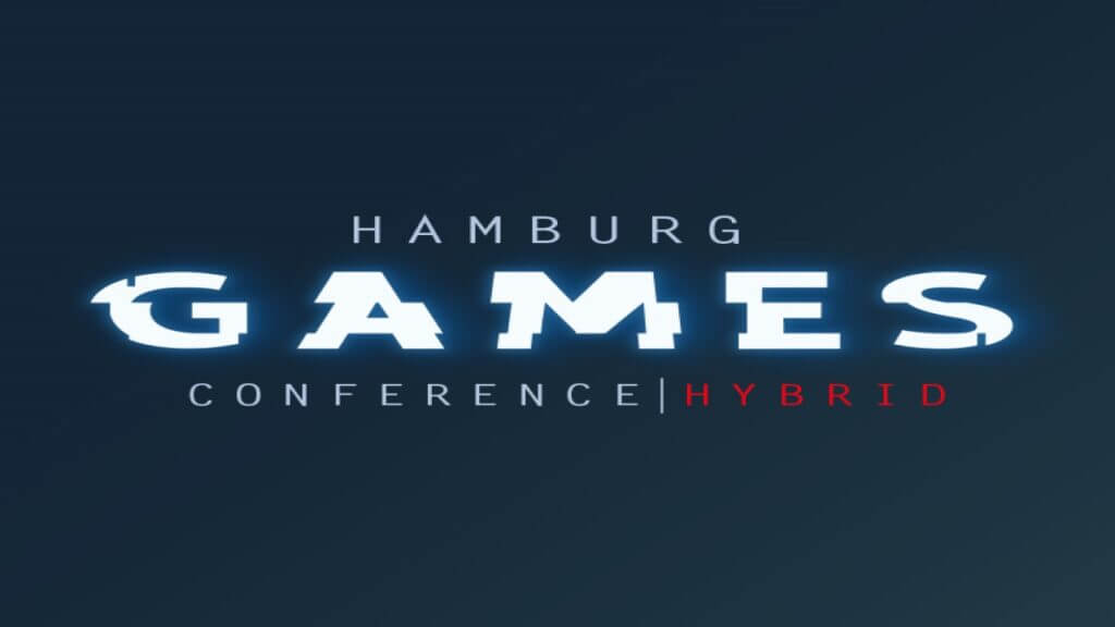 Hamburg Games Conference logo with background, Hamburg Games Conference 2022
