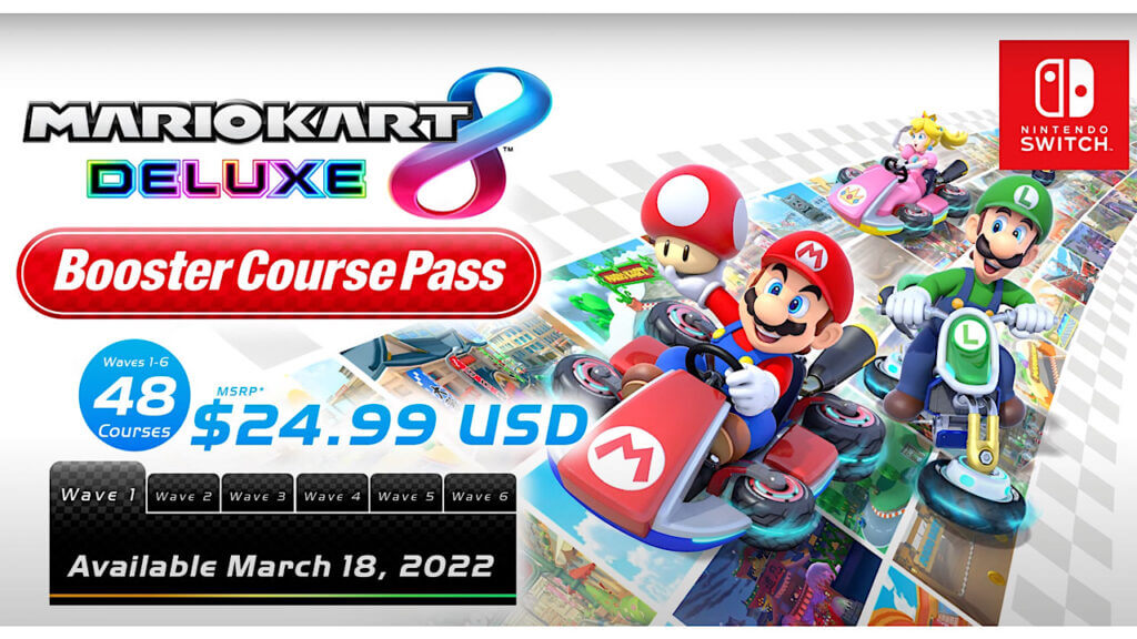 Mario Kart 8 Deluxe: Booster Course Pass DLC Announced