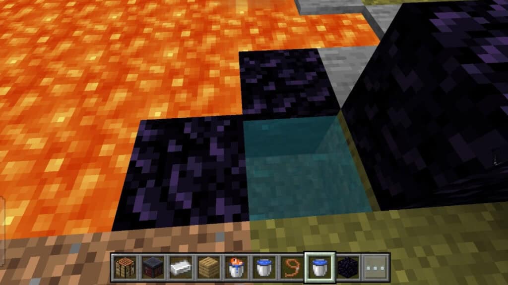 How to Make Obsidian in Minecraft