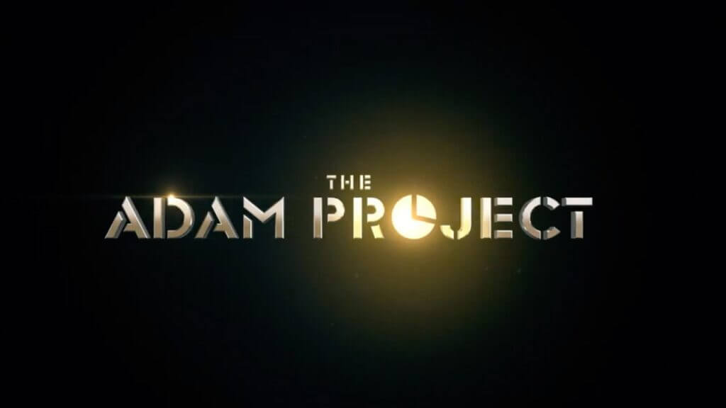 Title screen for Netflix original The Adam Project
