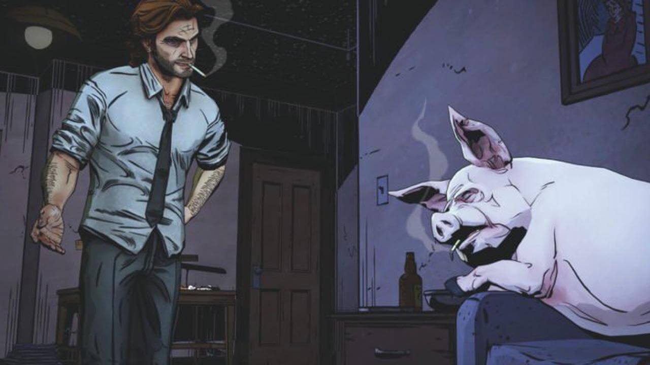 The Wolf Among Us 2 Bigby and Pig