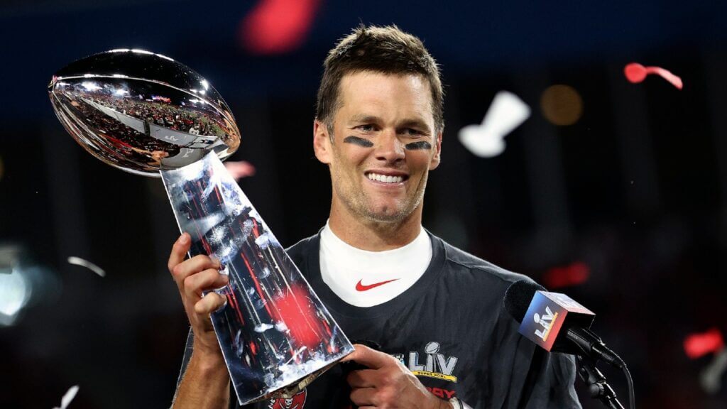 Tom Brady wins the Super Bowl