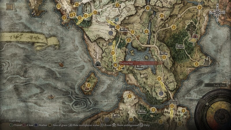 How To Use The Map In Elden Ring