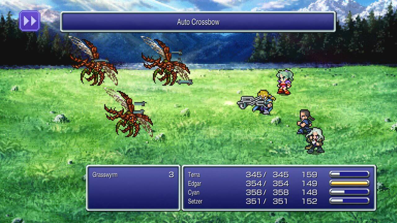 Final Fantasy VI pixel remake