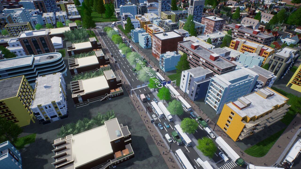 City builder simulation Highrise City on Early Access