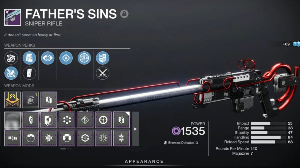 Destiny 2 How to Get the Fathers Sins Sniper Rifle