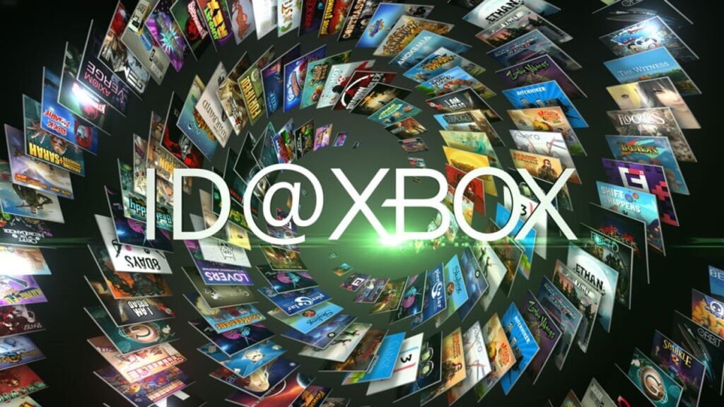ID@Xbox logo with games in background, ID@Xbox Celebration, Xbox Game Pass