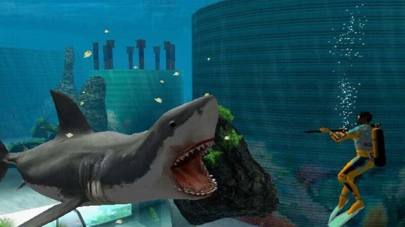 Jaws: Unleashed is a bad video game adaptation