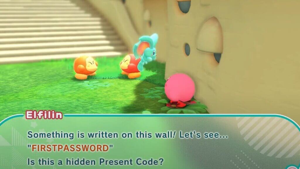 Kirby and the Forgotten Land All Present Codes
