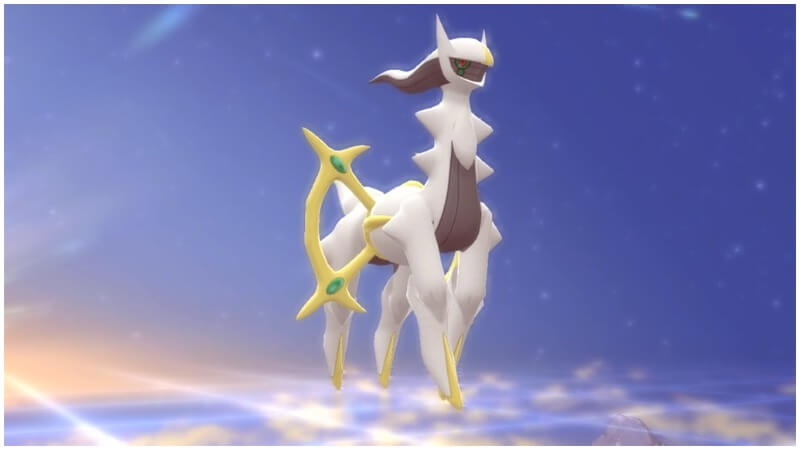 Pokémon Brilliant Diamond and Shining Pearl - Official Arceus Cutscene Image