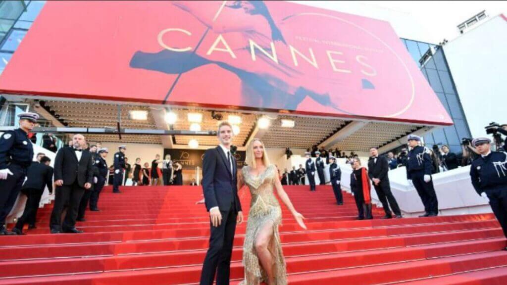 The Cannes Film Festival bans Russian delegations from its festival.