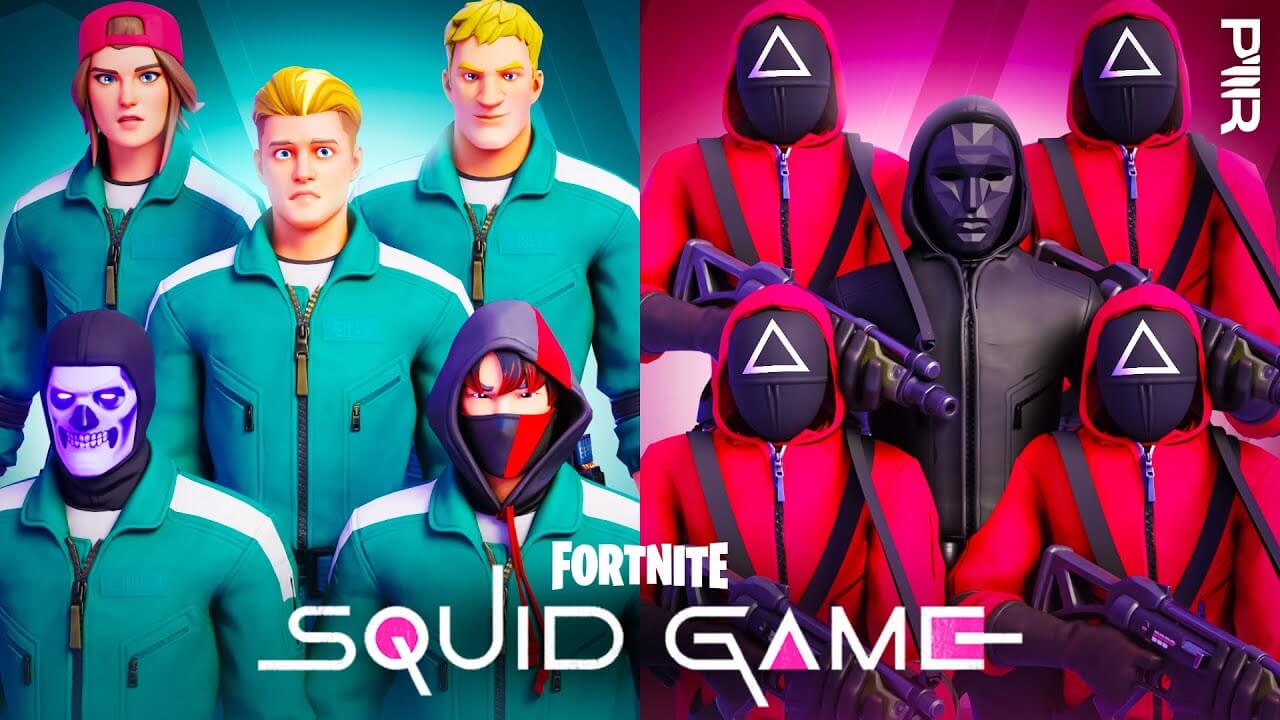 🎭 SQUID GAME  ROLEPLAY ☔ - Fortnite Creative Map Code - Dropnite