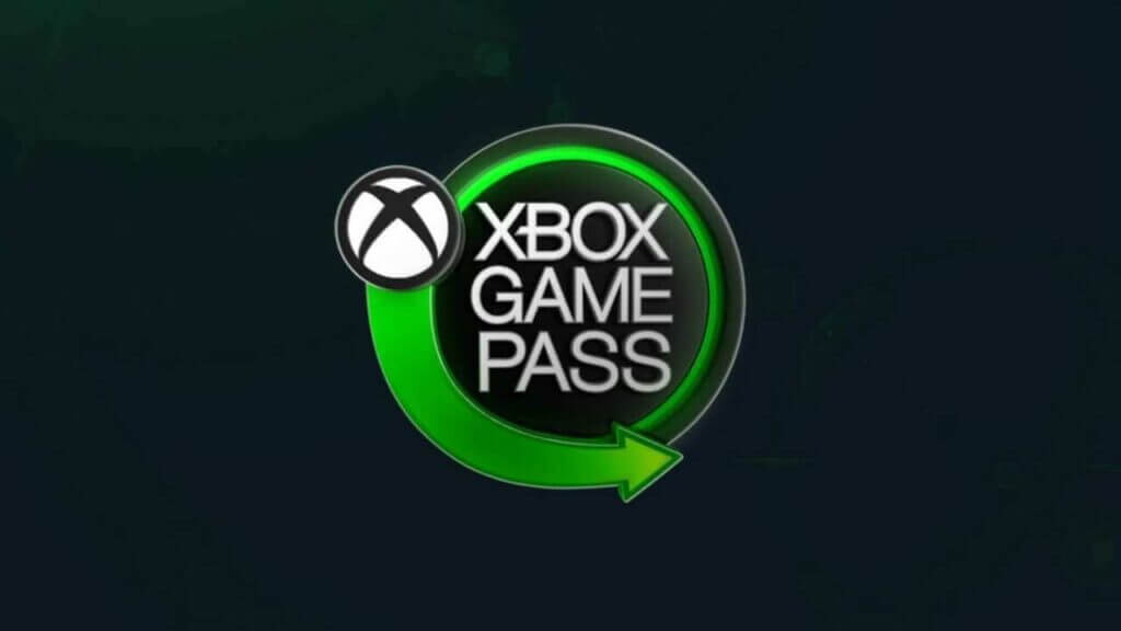 Xbox Game Pass logo with black background, Game Pass lineup, Xbox Game Pass March