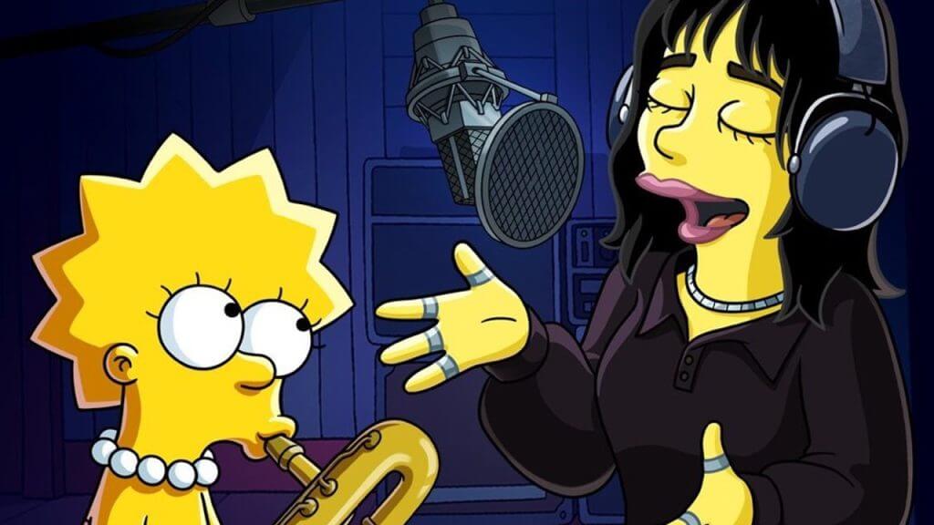Billie Ellish to star in Simpsons short film for Disney Plus