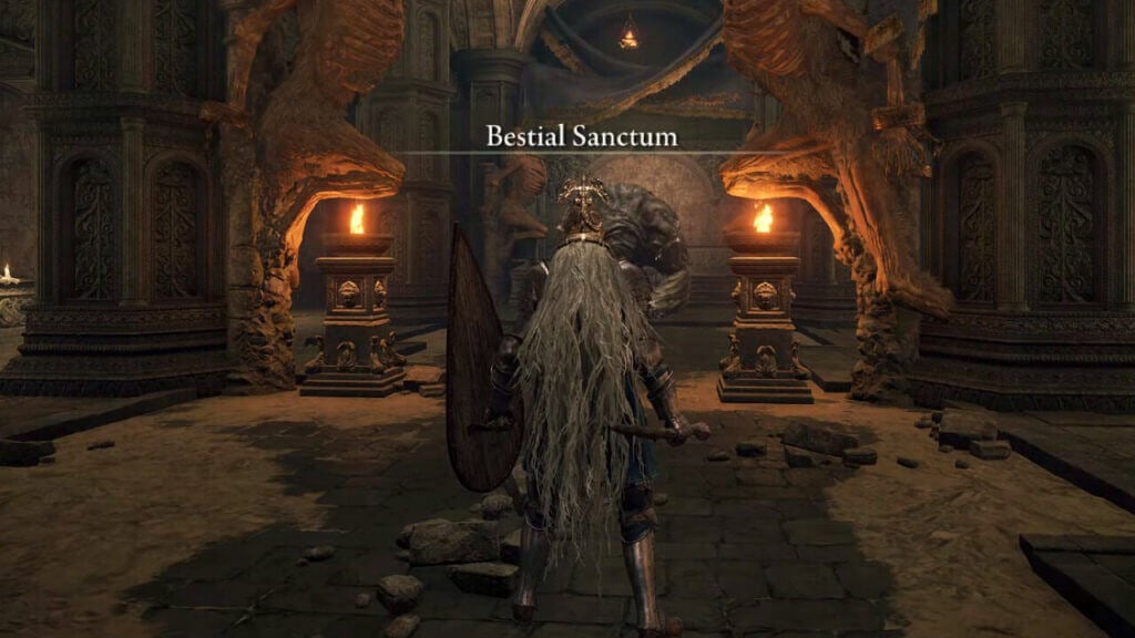 Elden Ring Bestial Sanctum Interior