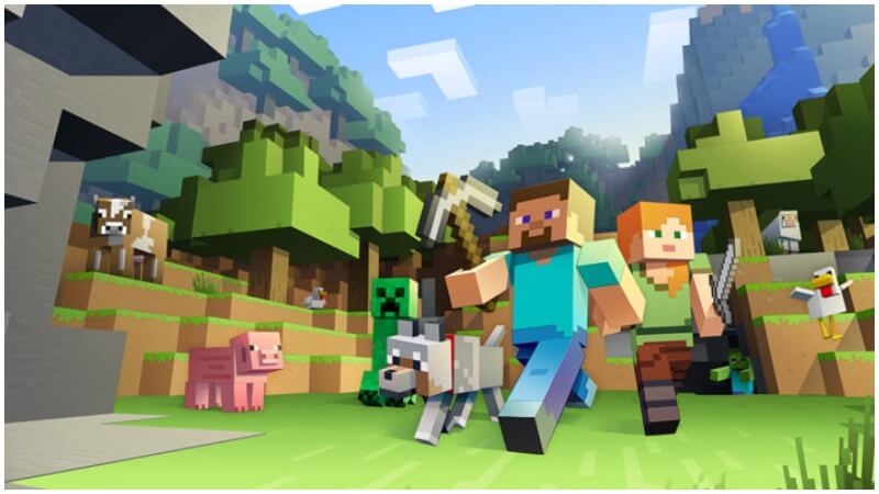 Official Minecraft Game Art - Live Action Minecraft Movie Announcement