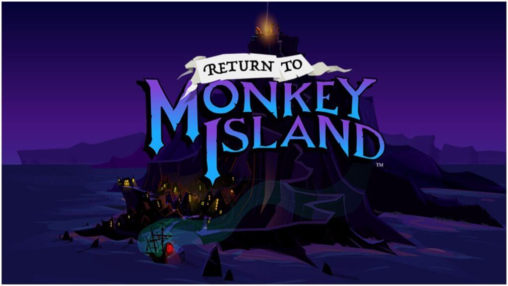 Return to Monkey Island 2022 Official Game Title Screen