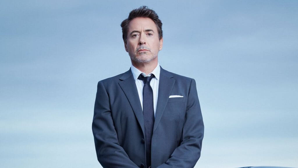 Robert Downey Jr. Has Grey Hair on set of new Nolan movie photos iron man