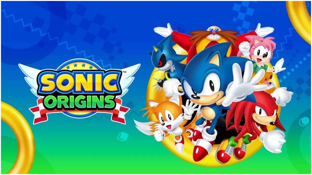 Sonic Origins Official Trailer Logo
