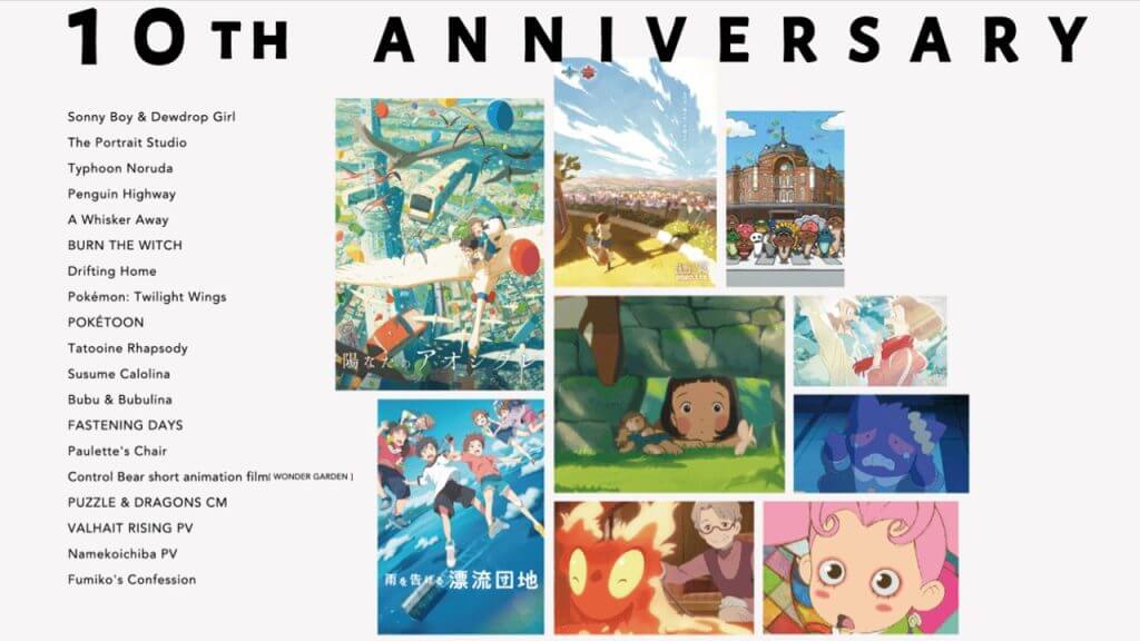 Studio Colorido Celebrates 10 Years With Anime Film Festival