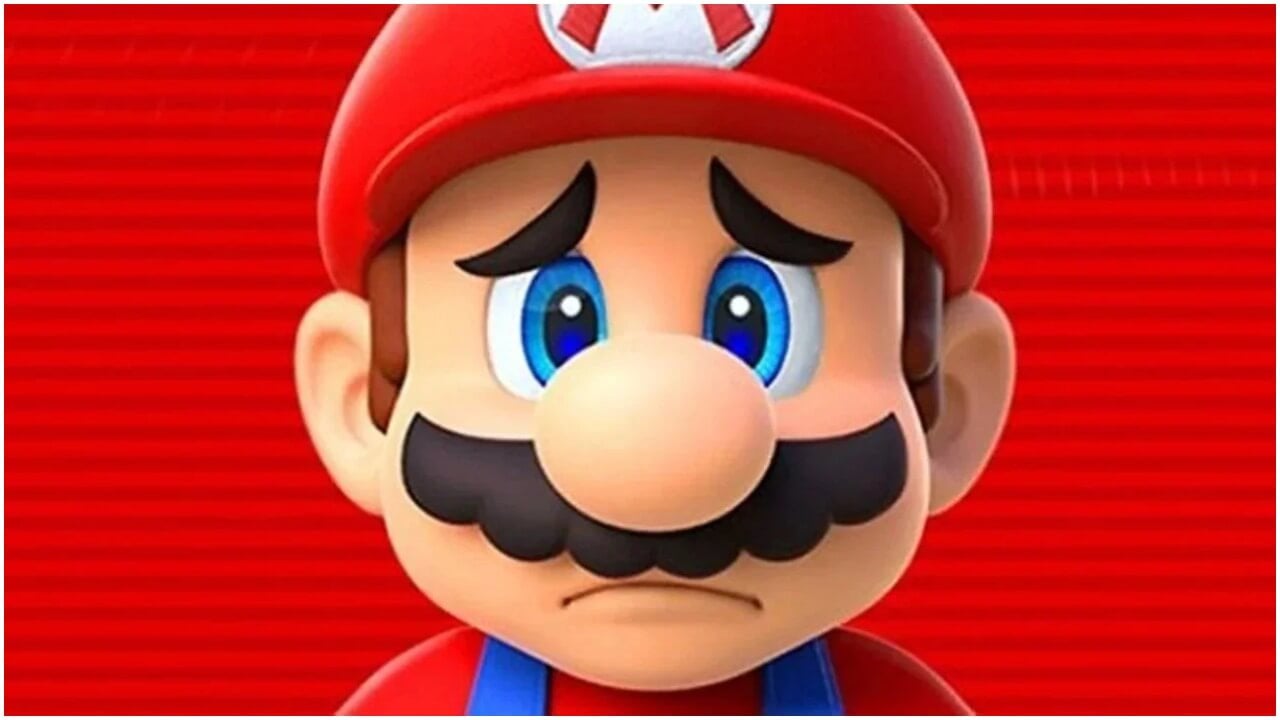 Super Mario Bros Movie Delayed to Spring 2023 - Sad Mario Render