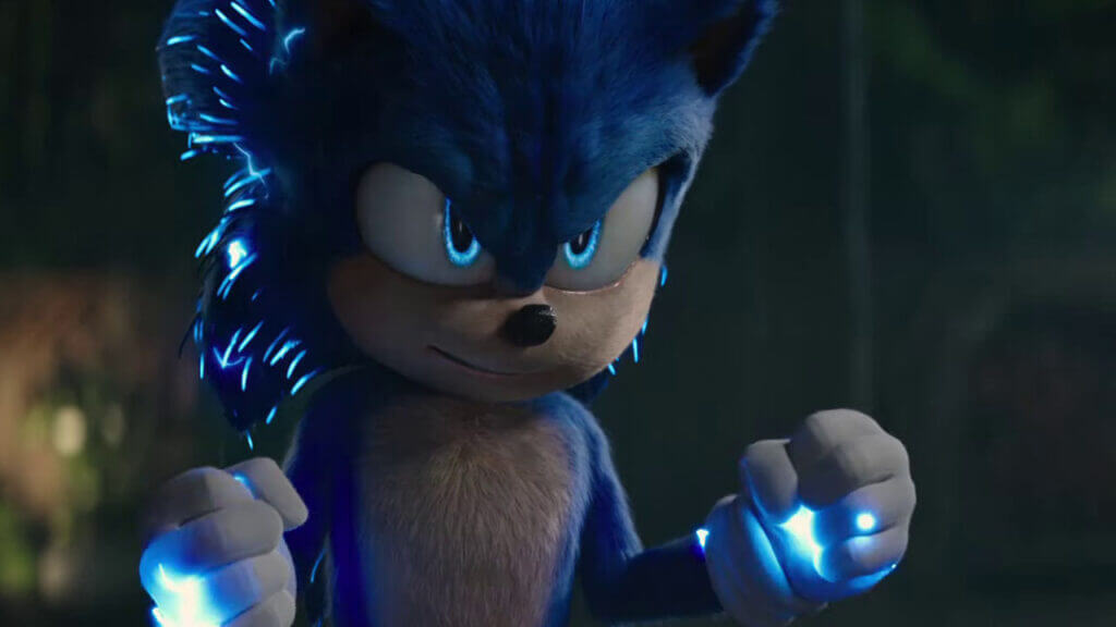 Sonic 2 movie debut