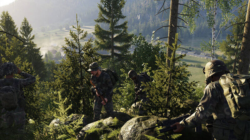 Arma Reforger Update Forest Soldiers
