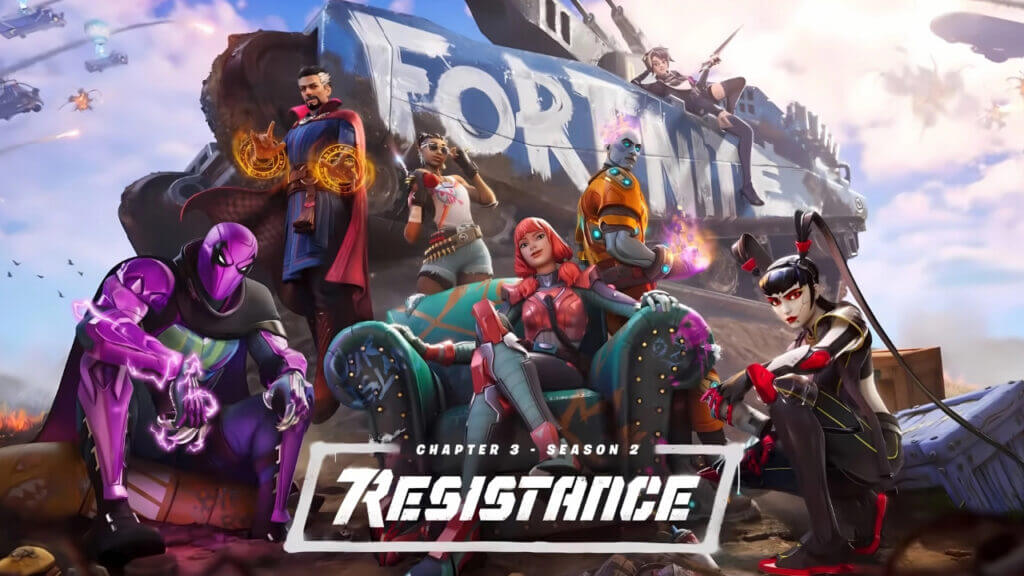 Fortnite Resistance Art