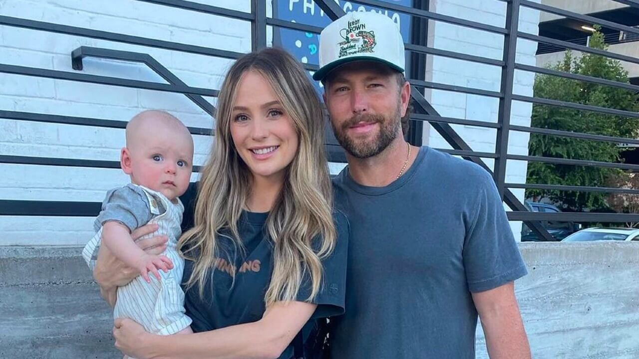 Chris Lane Jokes About Third Baby with Wife Lauren