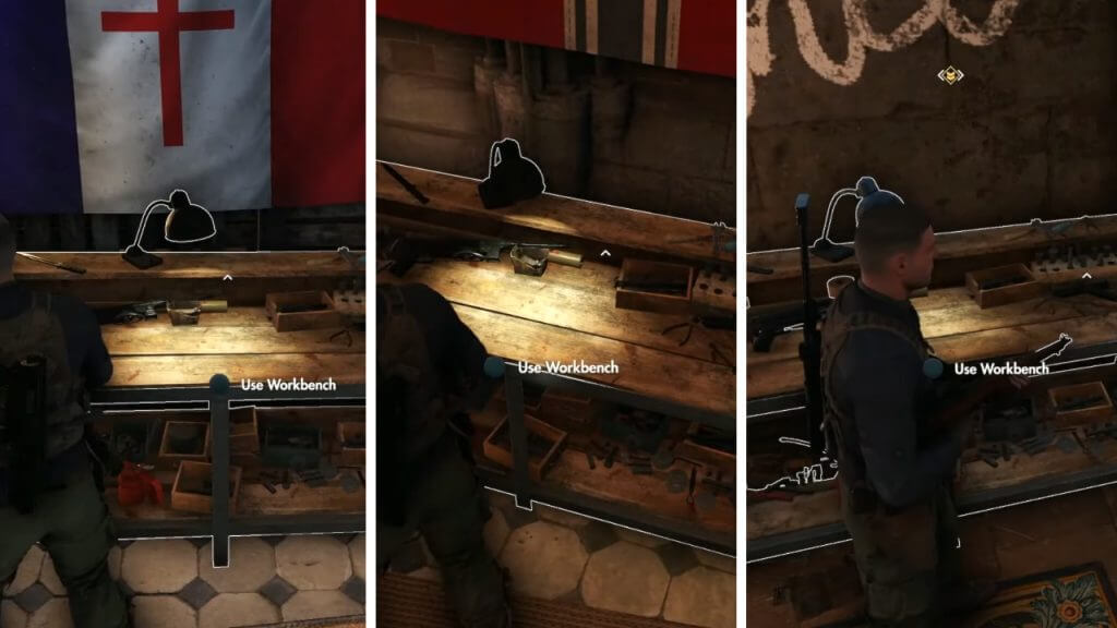 Sniper Elite 5 Where to Find the Workbenches on Spy Academy