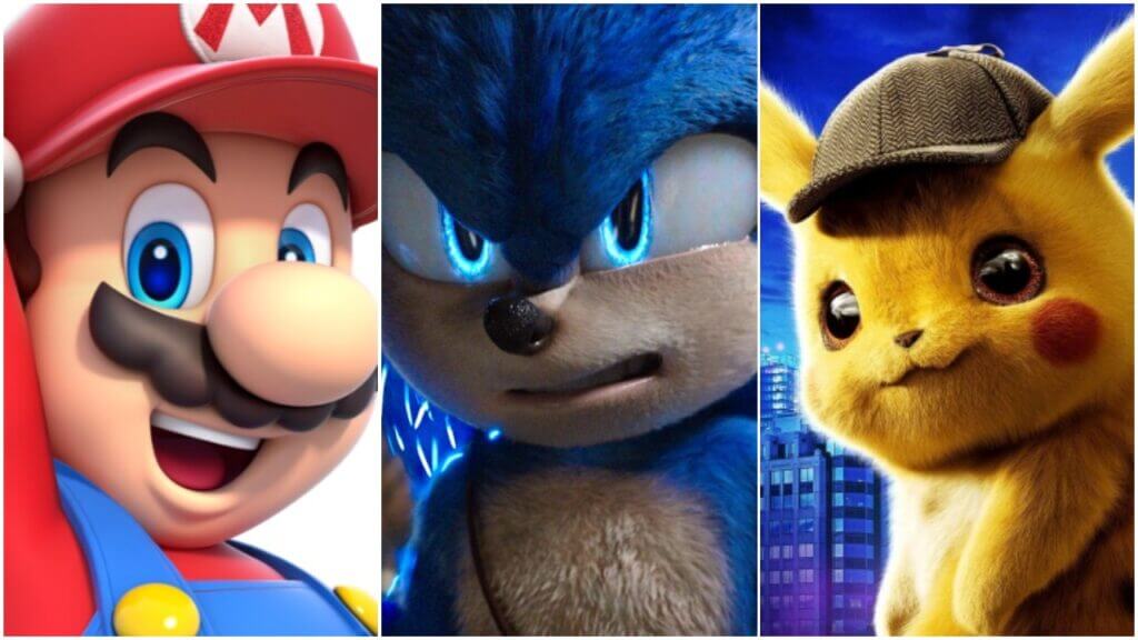 Super Smash Bros Movie Feature -Mario, Sonic, and Detective Pikachu