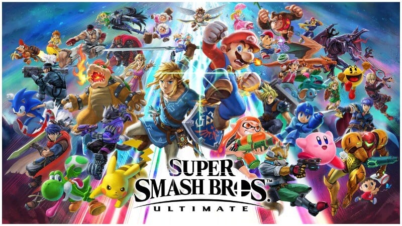 Super Smash Bros Ultimate Official Poster
