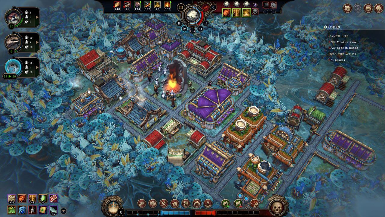 Roguelite city builder ``Against the Storm'' play review that