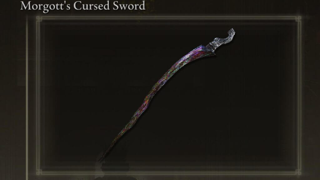 Elden Ring: How to Get Morgott's Cursed Sword